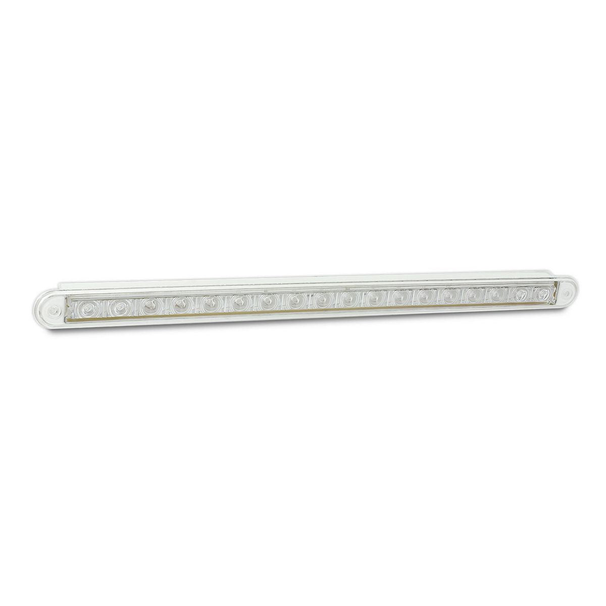 LED Autolamps 12V Reverse Strip Lamp 18 Sqaure LEDs Recessed Mount With 40cm Hardwired - 380W12