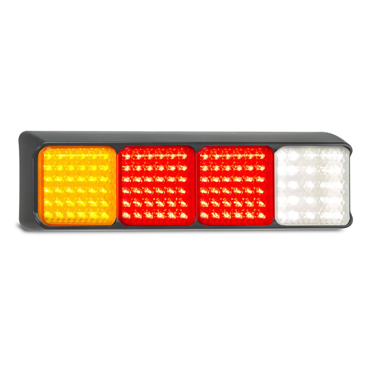 LED Autolamps Multi Volt Stop/Tail/Indicator/Reverse Assembly With 4 Lamps - 80BARRWM