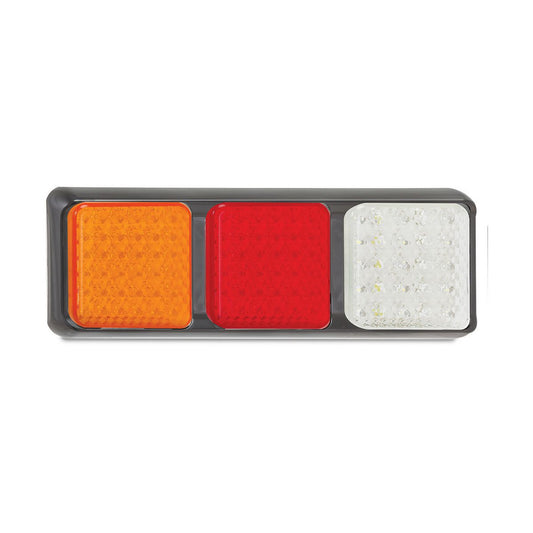 LED Autolamps 12/24 Multi Volt Stop/Tail/Indicator/Reverse Assembly Lamp With 108 LEDs - 80BARWM