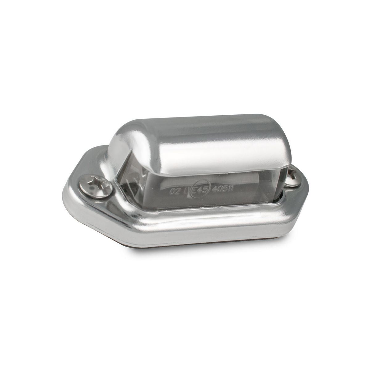 LED Autolamps Multi Volt LED Licence Plate Lamp With Chrome Base Twin Blister - 30CLM