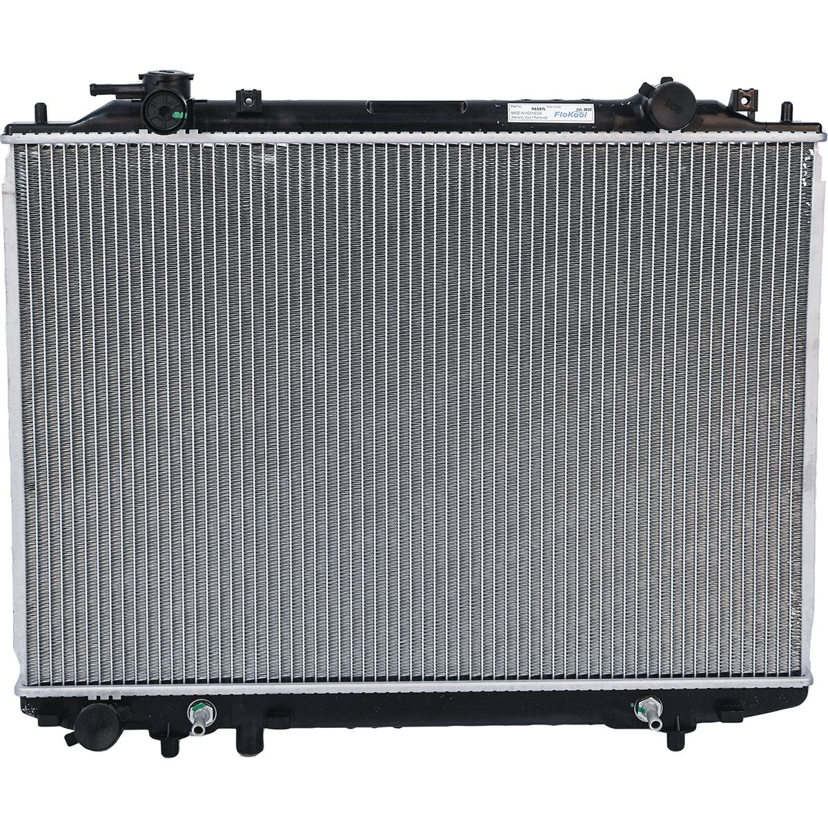 FloKool Radiator Aluminium Core Plastic Tank (Suits Auto) - RAD875