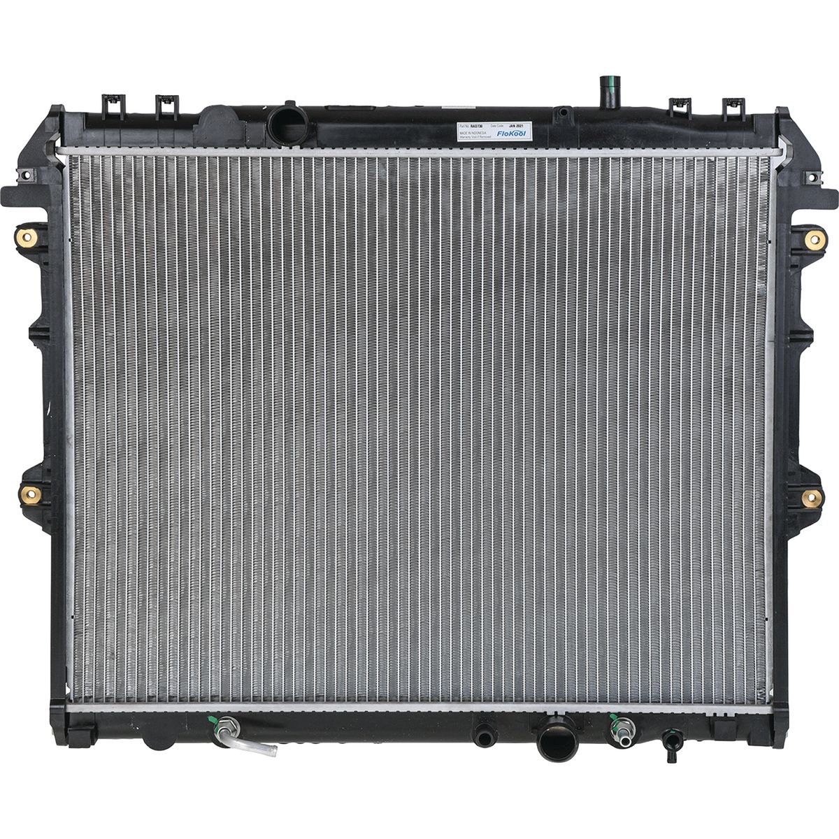 FloKool Radiator Aluminium Core Plastic Tank (Suits Auto) - RAD730