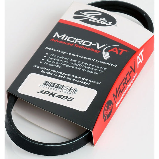Gates Ribbed Belt - 3PK495