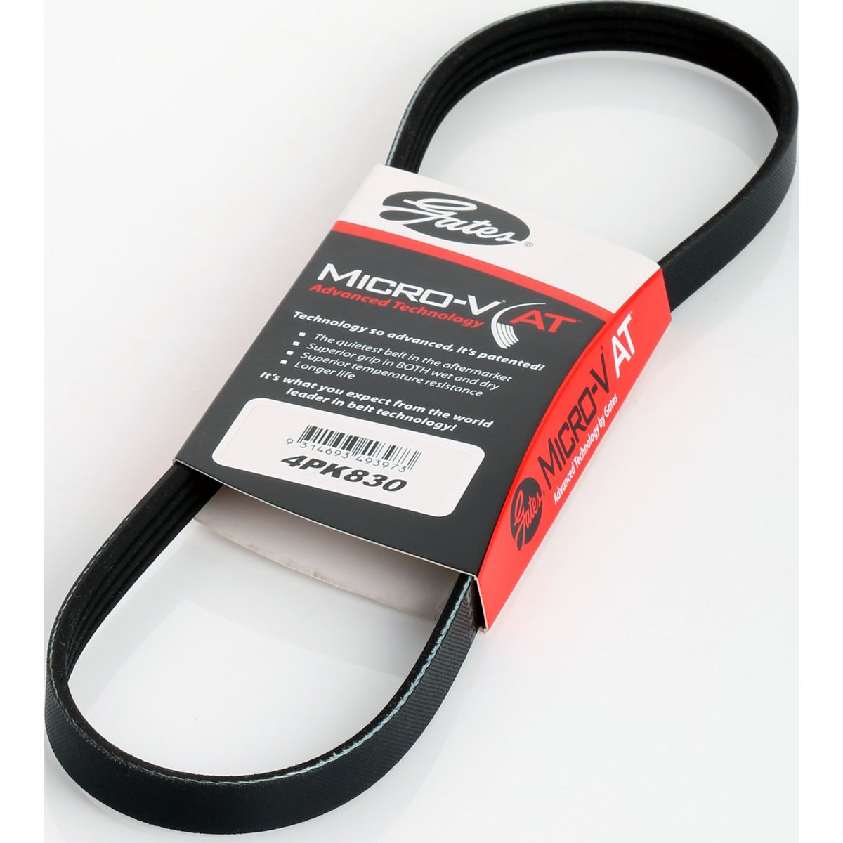 Gates Ribbed Belt - 4PK830