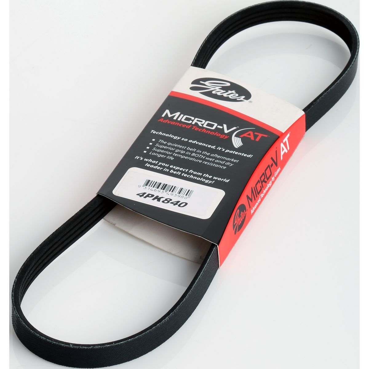 Gates Ribbed Belt - 4PK840