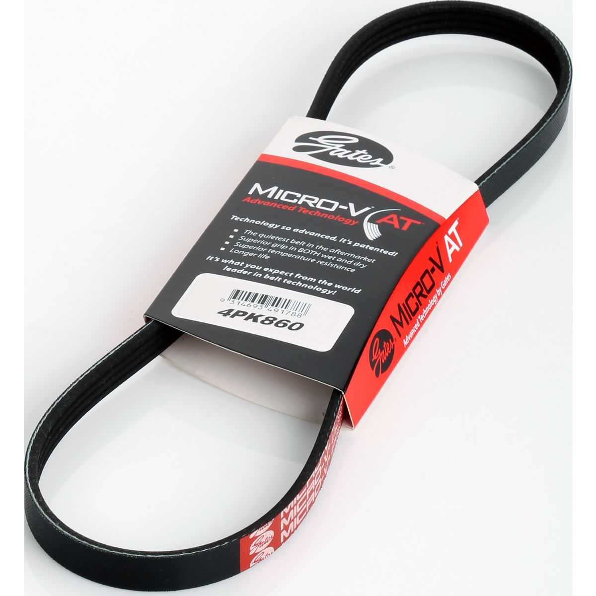 Gates Ribbed Belt - 4PK860