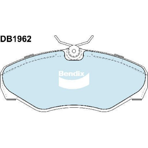 Bendix Heavy Duty Brake Pads Set Front - DB1962HD