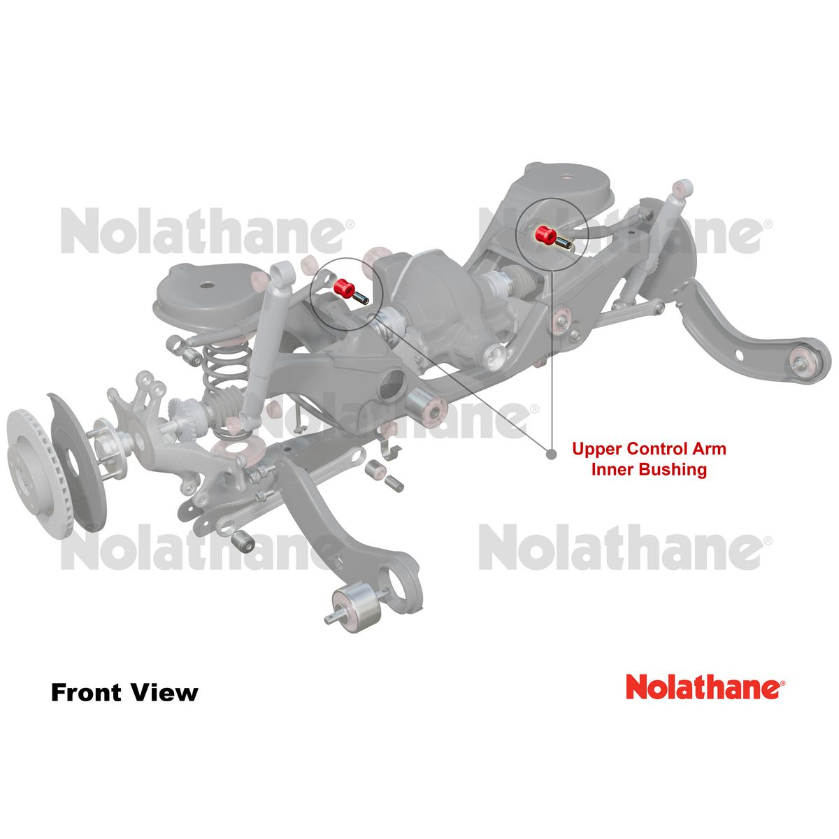Nolathane Rear Control Arm Bushing Kit - 46203