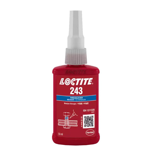 Loctite 243 Threadlocker Medium Strength Blue 50ml - 1311321