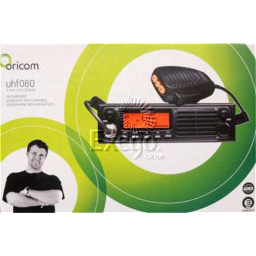 Oricom UHF 5 Watt 2-Way CB Radio (In Vehicle) - UHF080