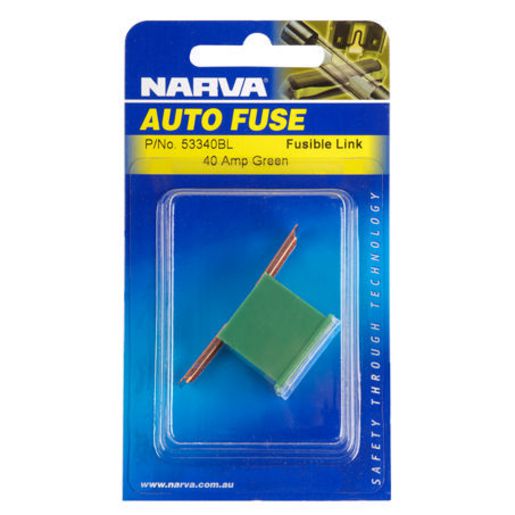 Narva Fusible Link L Type 40A Green 1 Pack - 53340BL