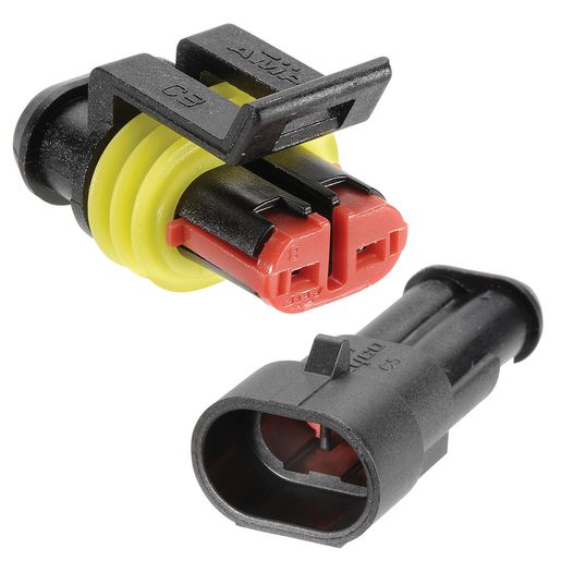 Narva Super seal Connector 2 Pole 1 Kit - 57522BL