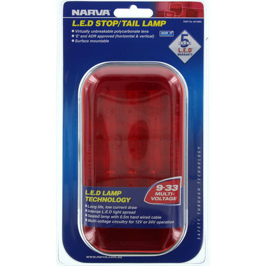 Narva Stop/Tail Light LED 9 to 33V - 94146BL