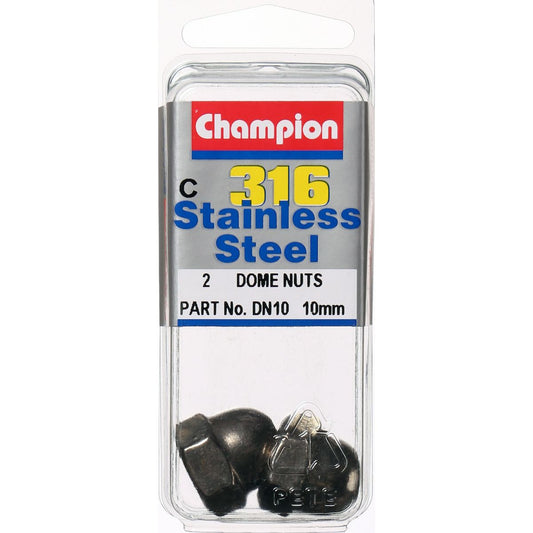 Champion Hex Dome Nut Stainless Steel M10x1.50mm 316/A4 - DN10