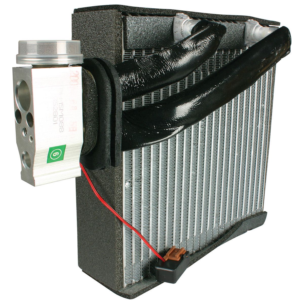 OEX Evaporator Core Plate and Fin Inlet Fitting Pad Outlet Fitting Pad - EVX064