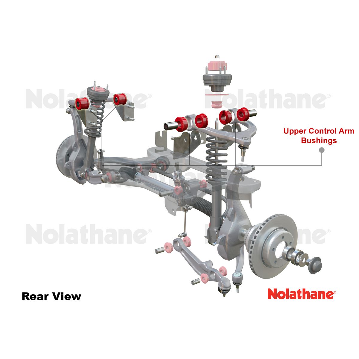 Nolathane Front Upper Control Arm Bushing Kit - 45541