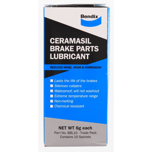 Bendix Ceramic Lubricant 6g 10 pack - BBL10