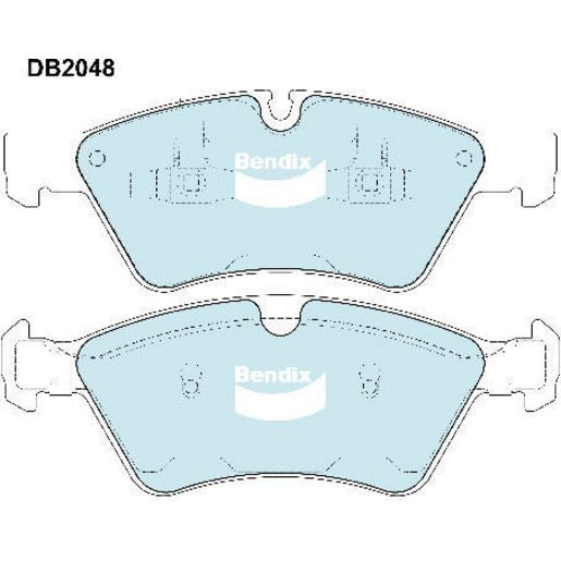 Bendix Brake Pad Set Heavy Duty Front - DB2048HD