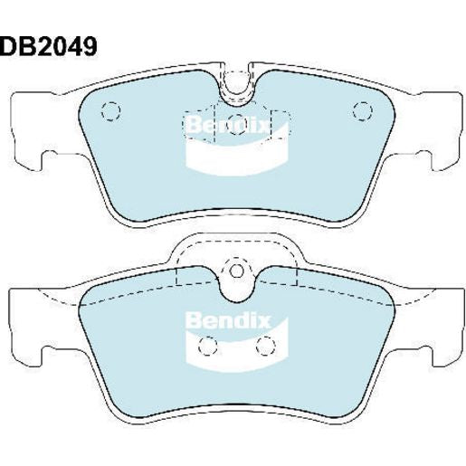 Bendix Brake Pad Set Heavy Duty Rear - DB2049HD