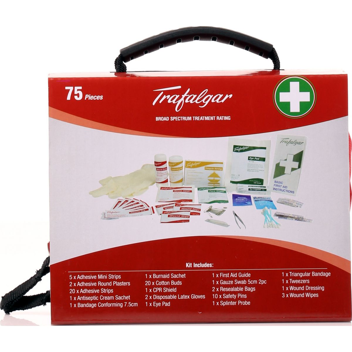 Trafalgar First Aid Kit 75pc - 101288