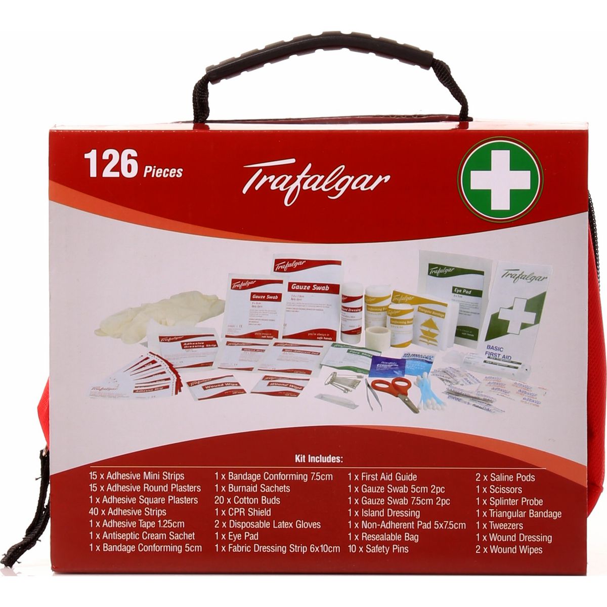 Trafalgar First Aid Kit 126pc - 101289