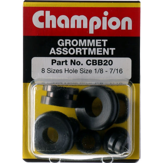 Champion Blister Assortment Wiring Grommets - CBB20