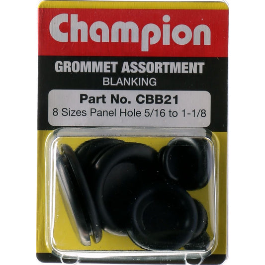 Champion Blister Assortment Blanking Grommets - CBB21