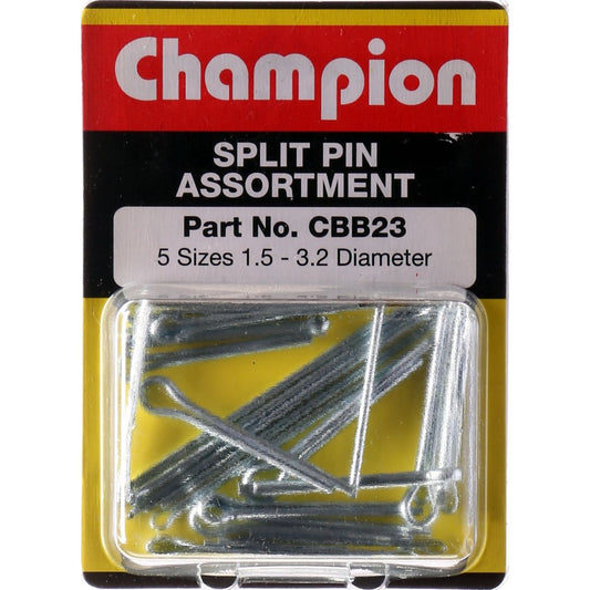 Champion Blister Assortment Split ( Cotter ) Pins - CBB23