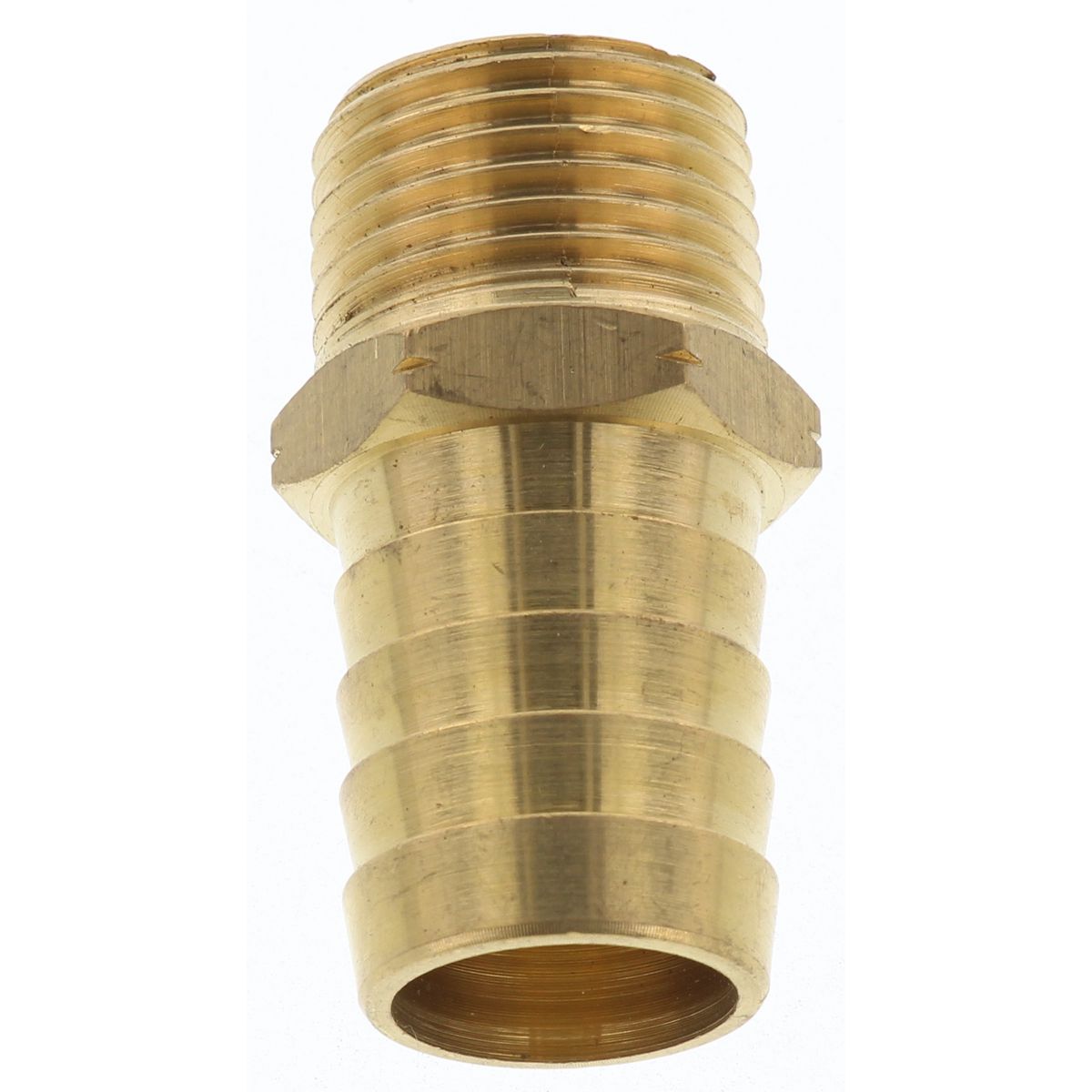 Champion Hose Tail Straight Male Brass 3/4in x 1/2in - HC31