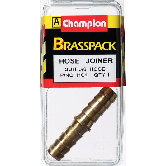 Champion Hose Joiner Brass 3/8in - HC4