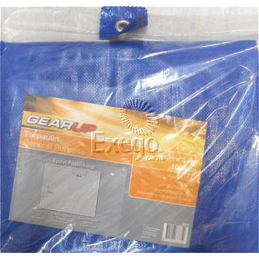 Gear Up Light Duty Tarpaulin 3.6M X 3.0M