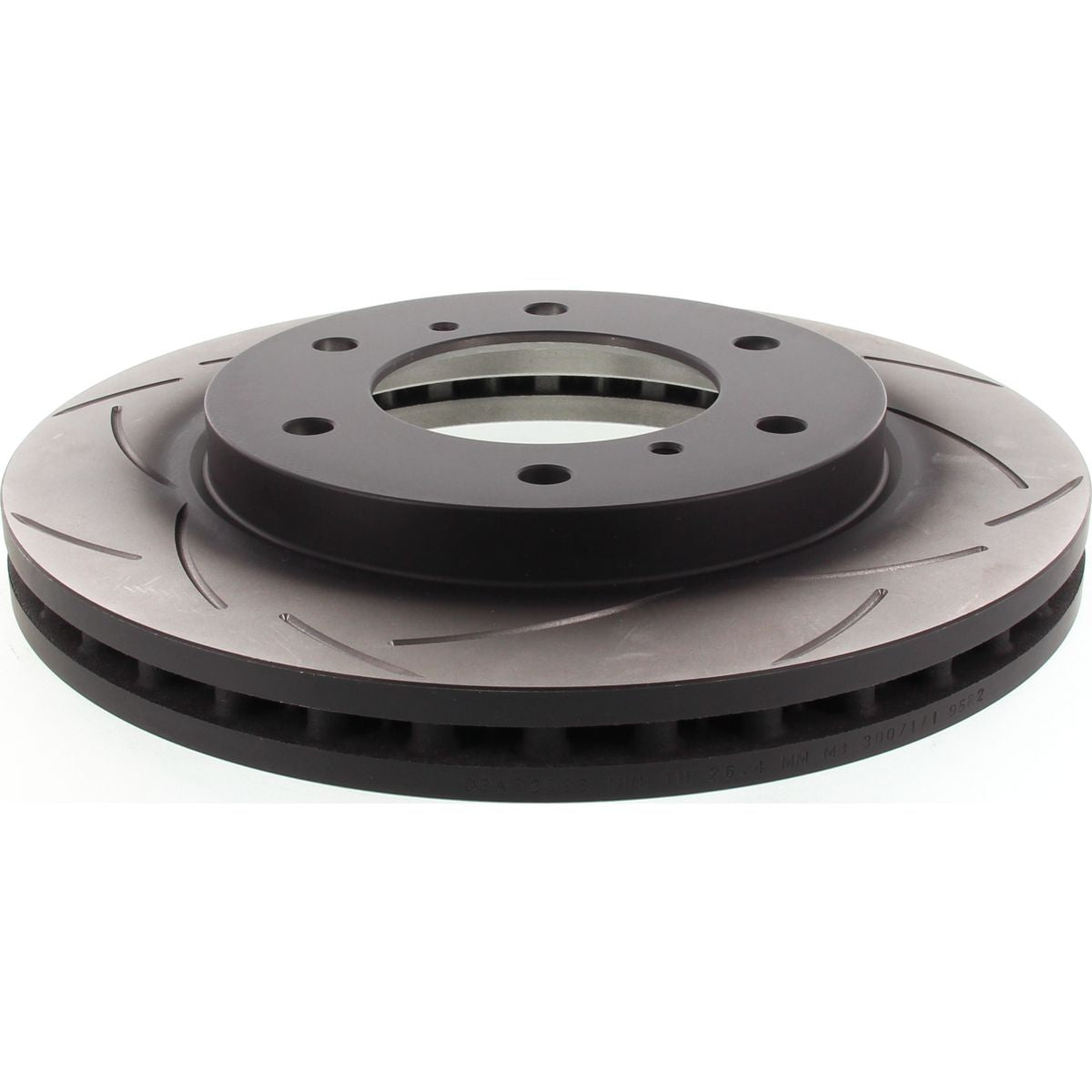 DBA Disc Brake Rotor 4X4 Survival T2 Slotted Single Front 295mm - DBA2208S