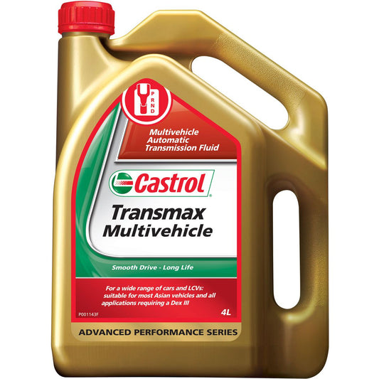 Castrol Transmax Multi Vehicle Automatic Transmission Fluid 4L - 3371183