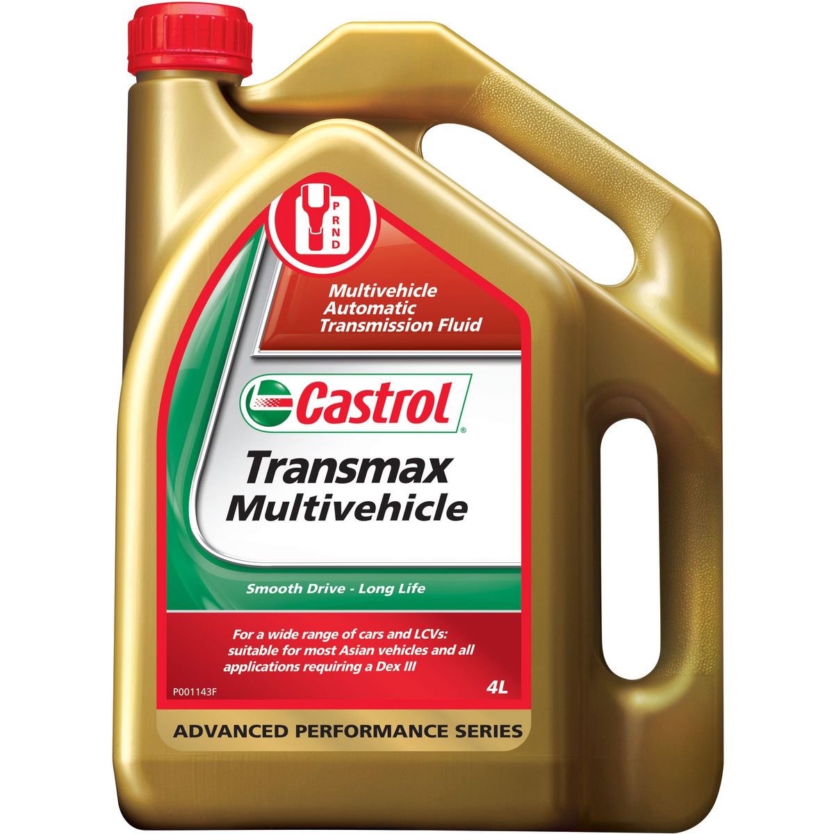 Castrol Transmax Multi Vehicle Automatic Transmission Fluid 4L - 3371183