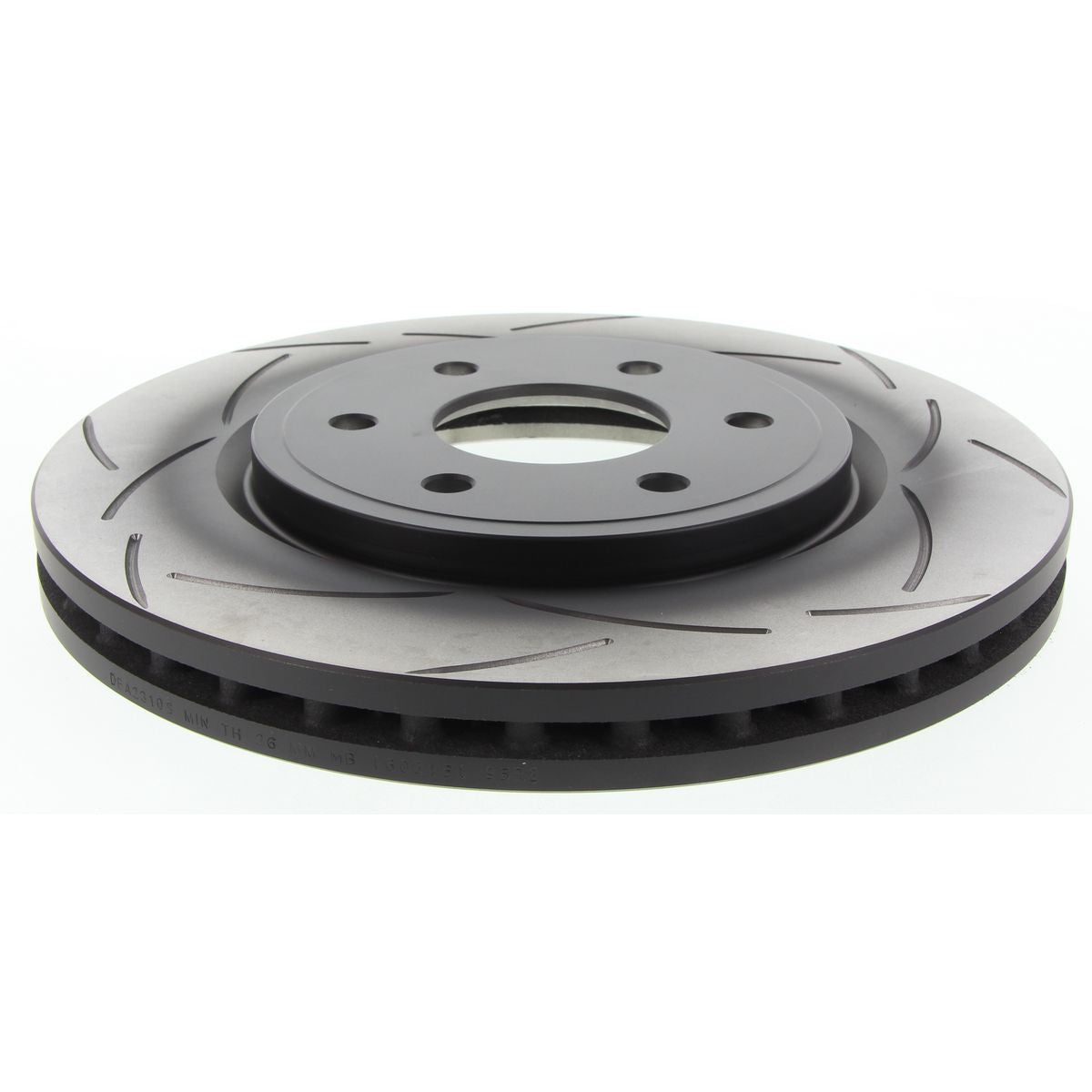 DBA Disc Brake Rotor 4X4 Survival T2 Slotted Single Front 296mm - DBA2310S