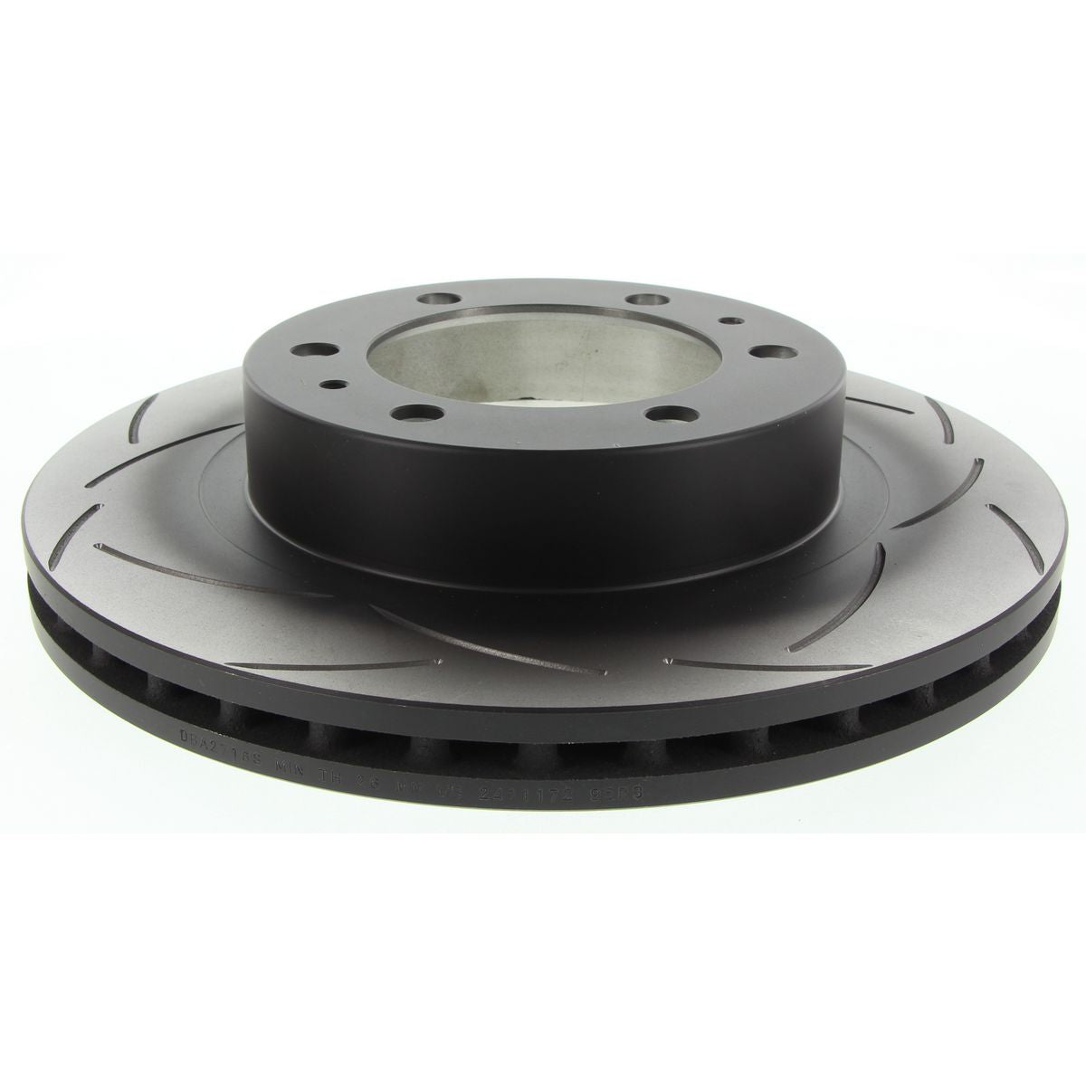 DBA Disc Brake Rotor 4X4 Survival T2 Slotted Single Front 319mm - DBA2716S