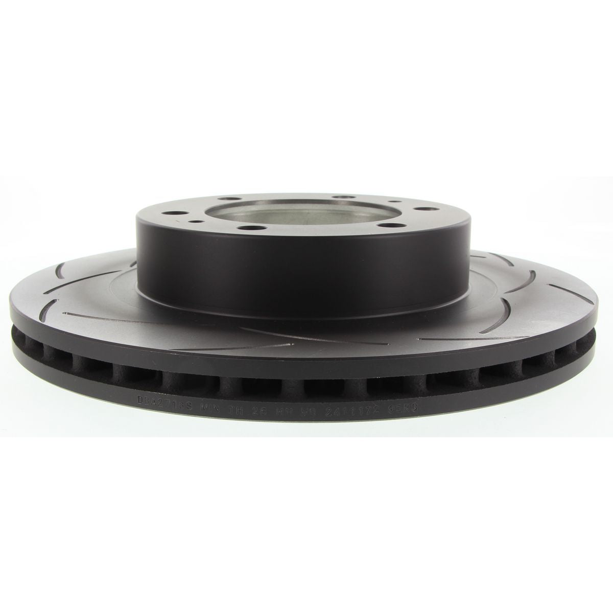 DBA Disc Brake Rotor 4X4 Survival T2 Slotted Single Front 319mm - DBA2716S