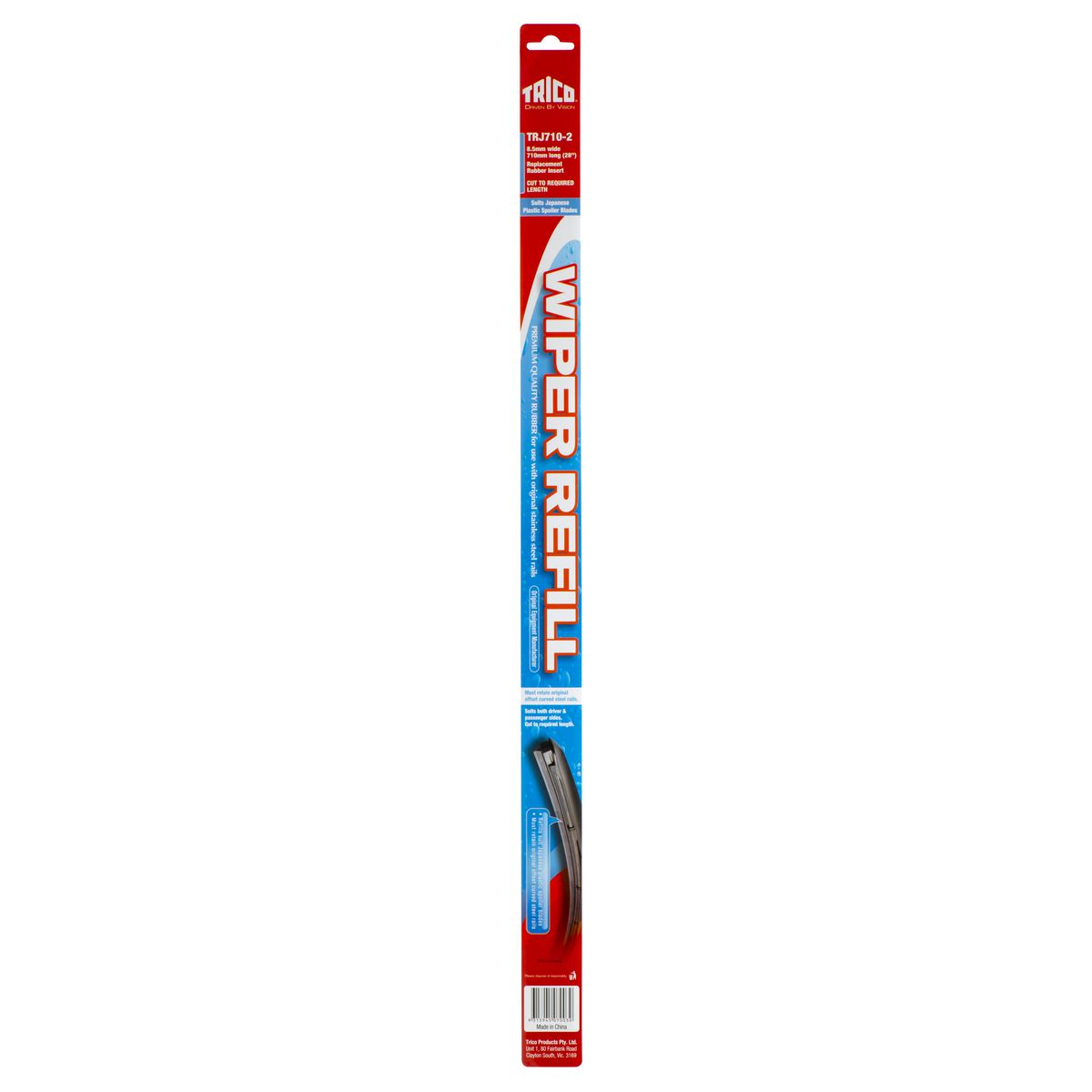 Trico Wiper Blades Refill Hybrid 710mm 2pk - TRJ710-2