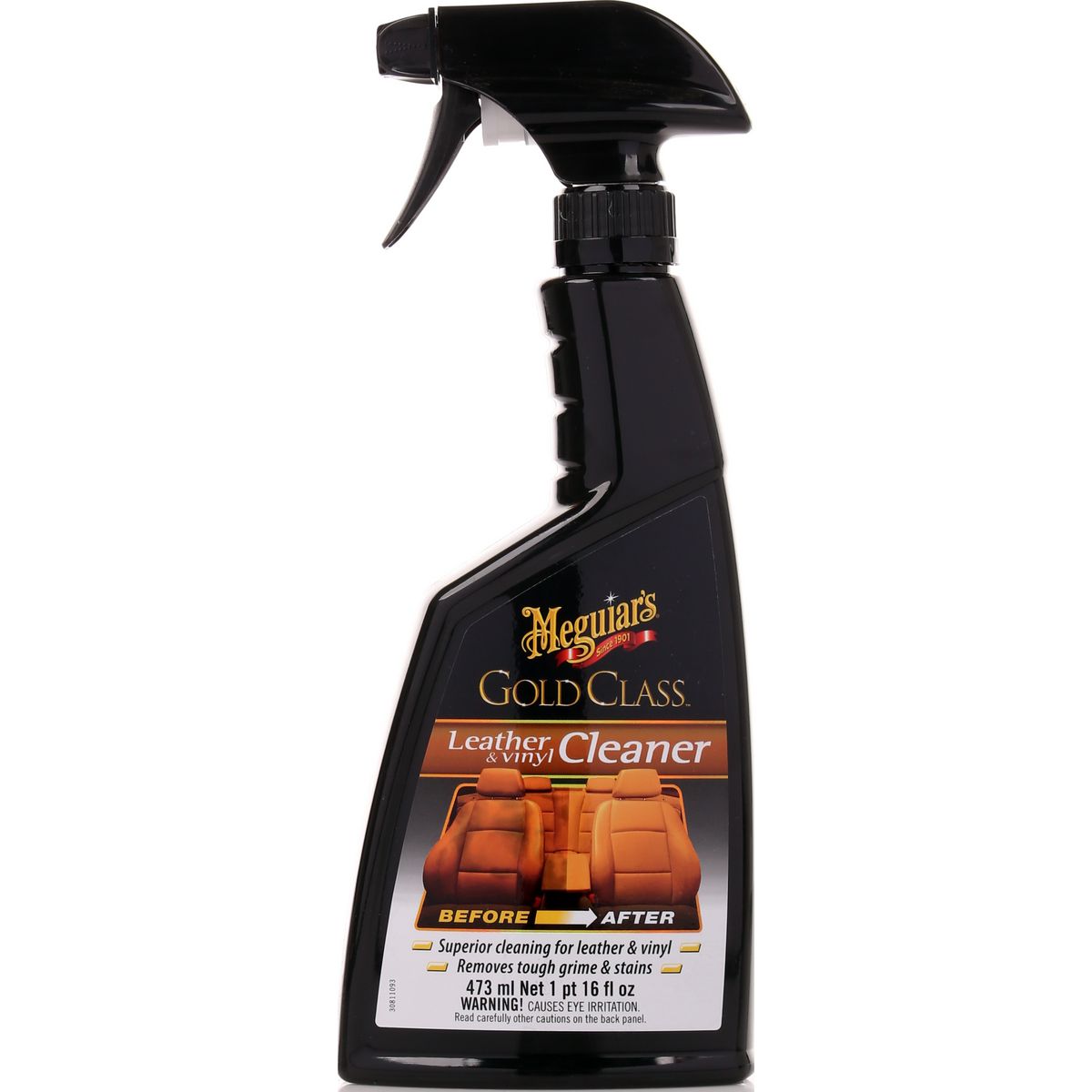 Meguiar's Gold Class Leather and Vinyl Cleaner 473ml - G18516