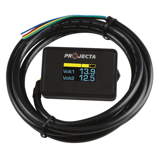 PROJECTA Dual Battery Volt Meter - DBM100