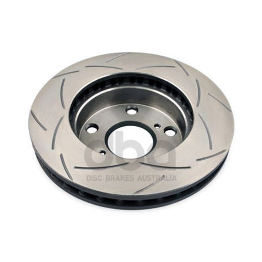 DBA Disc Brake Rotor 4X4 Survival T2 Slotted Single Front 256mm - DBA2715S
