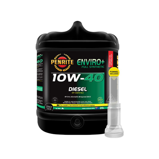 Penrite Enviro+ 10W-40 Diesel Cj-4-Sm Engine Oil 20L - EPLUS10W40020