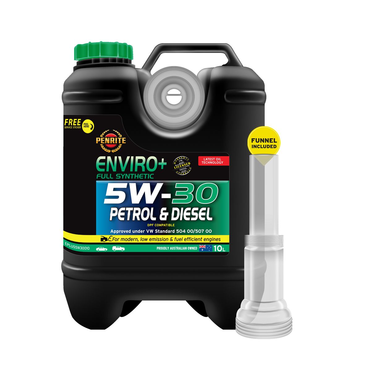 Penrite Enviro+ 5W-30 Engine Oil 10L - EPLUS5W30010