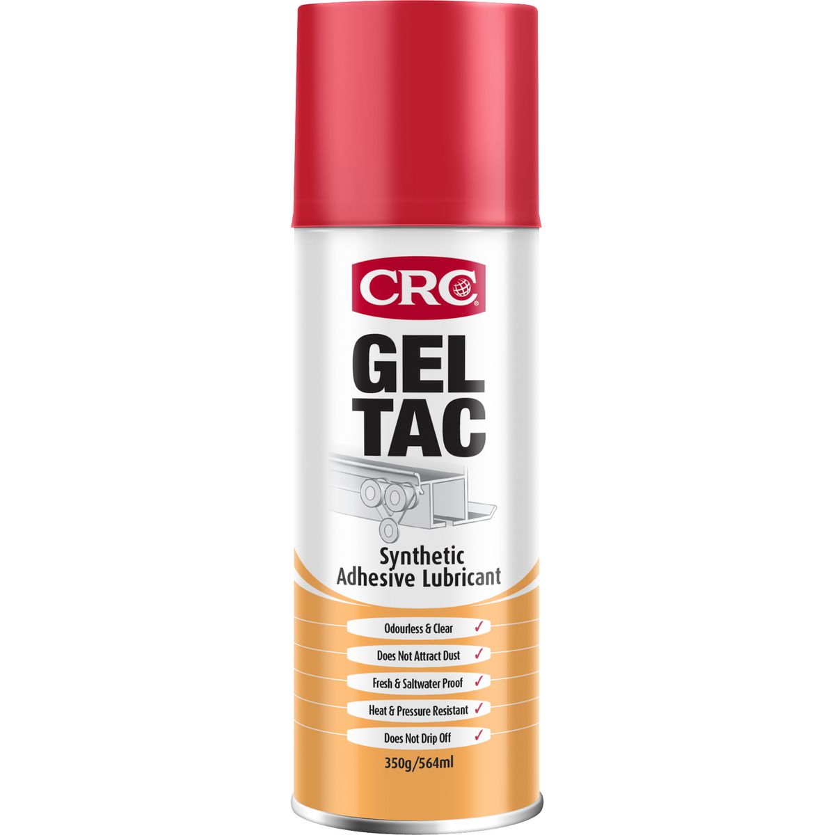 CRC Gel Tac Synthetic Adhesion Lubricant 350G - 3135