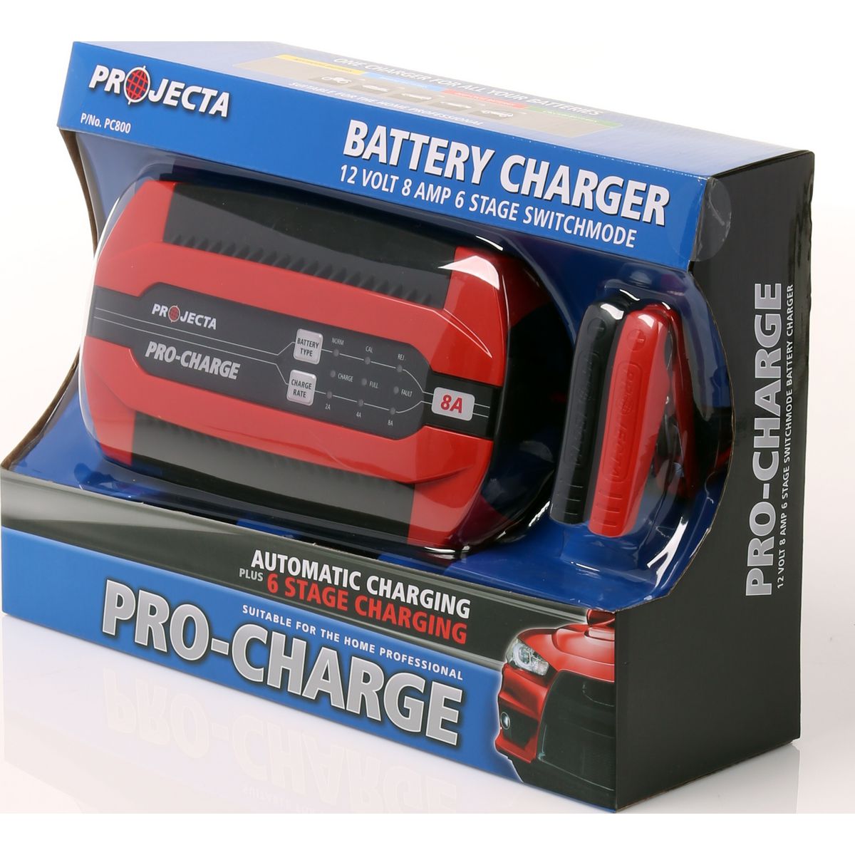 PROJECTA Pro-Charge Car Battery Charger - PC800