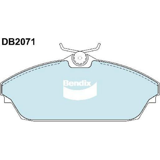 Bendix Heavy Duty Brake Pads Set Front - DB2071HD