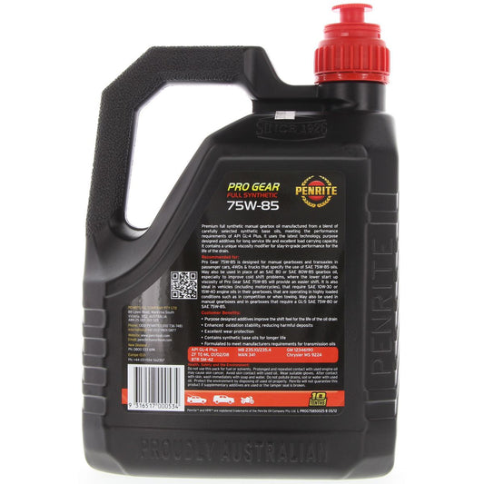 Penrite Pro Gear 75W-85 Gear Oil 2.5L - PROG75850025