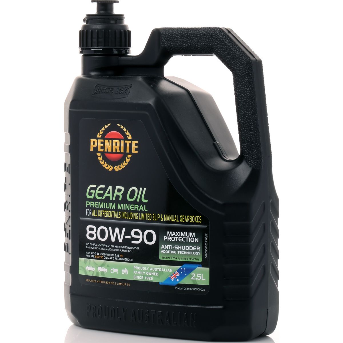 Penrite Gear Oil 80W-90 2.5L - GO80900025