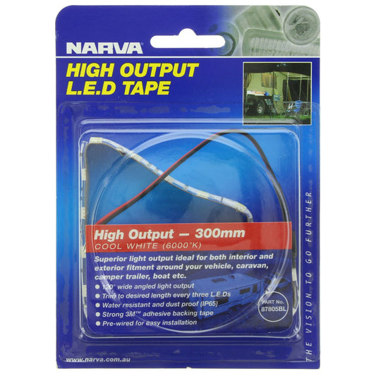 Narva Led Strip Flexible 12V Adhesive Mount 300mm - 87805BL