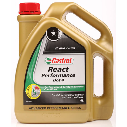 Castrol Brake Fluid Dot 4 React Performance 4L - 3377736